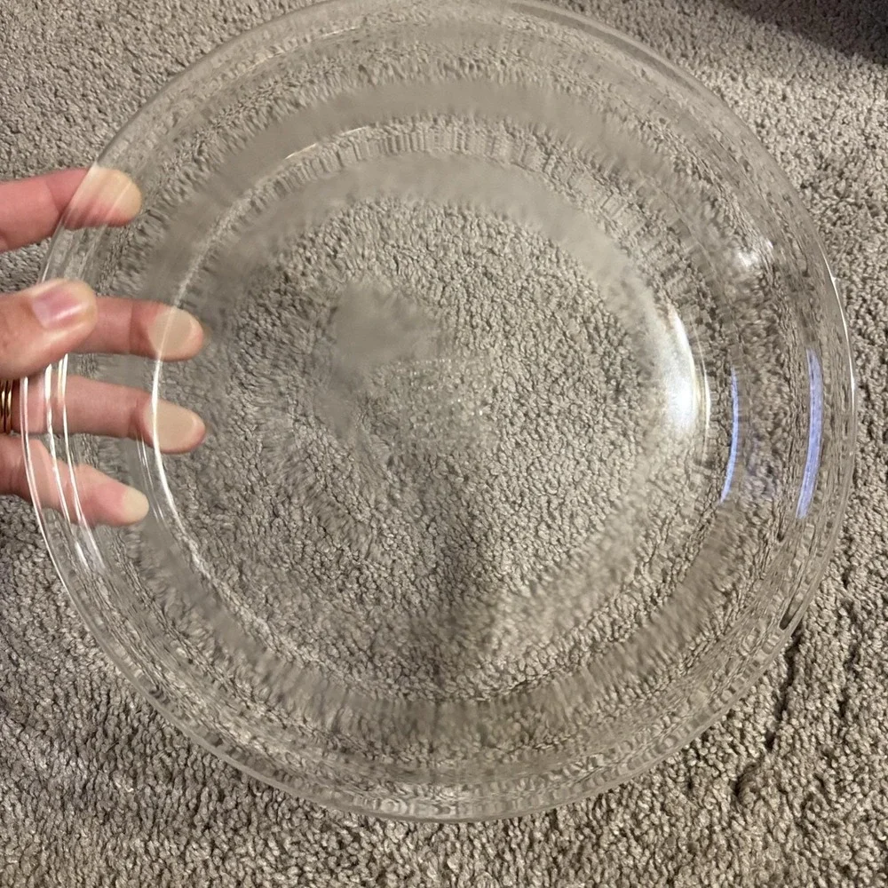 Vintage PYREX‎ Corning #209 Clear Glass Pie Plate Baking Dish Pan 9